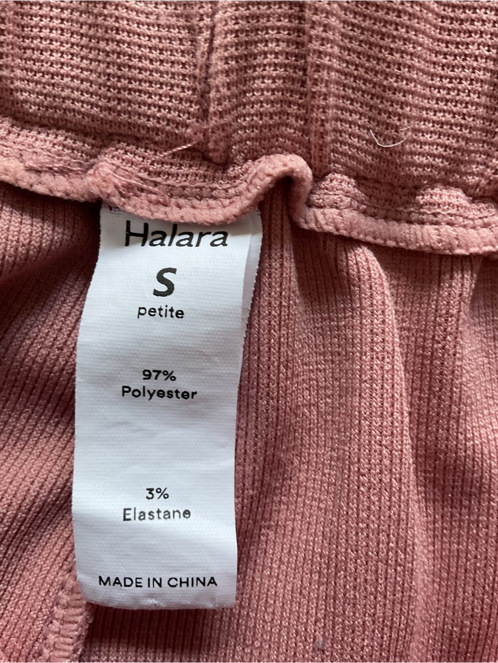 Halara S Petite Pink High Rise Wide Leg Pleated Pants - Picture 6 of 12